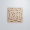 Ekena Millwork Extra Small Baytown Decorative Fretwork Wood Wall Panels, Alder, 7 3/8"W x 7 3/8"H x 3/8"T WALW08X08X0375BYTAL - alternate 2